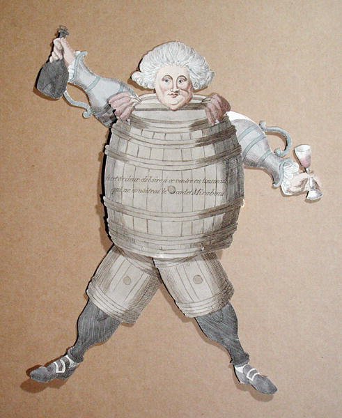 Utklippt av Louis Riqueti (1754-95) Vicomte de Mirabeau, ca 1790 (se även 104552) av French School