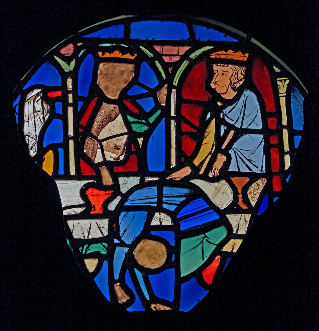 Föreställer Salomes dans före Herodes, ex Ste Chapelle av French School