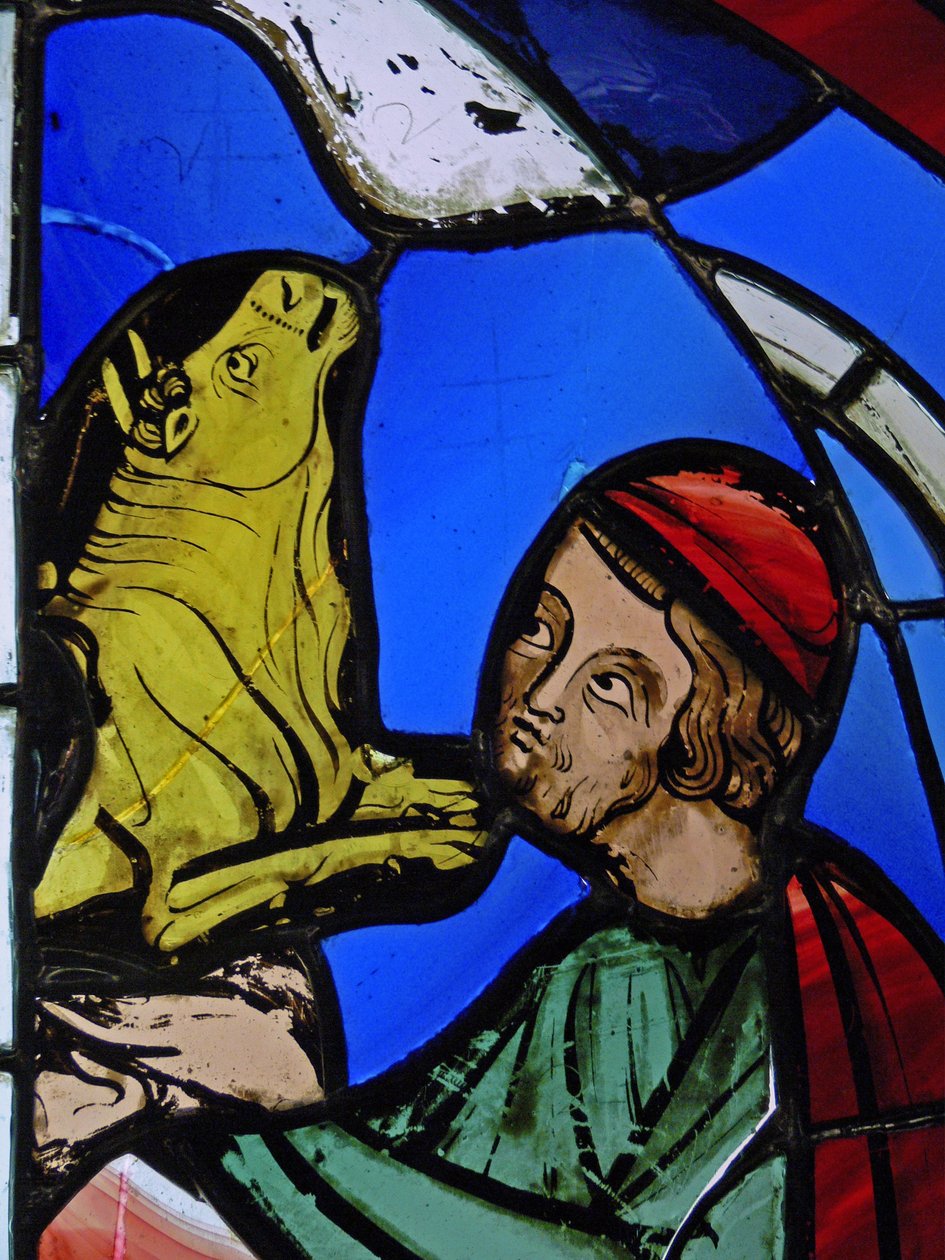 Visar detaljer från dyrka en idol, ex Ste Chapelle av French School