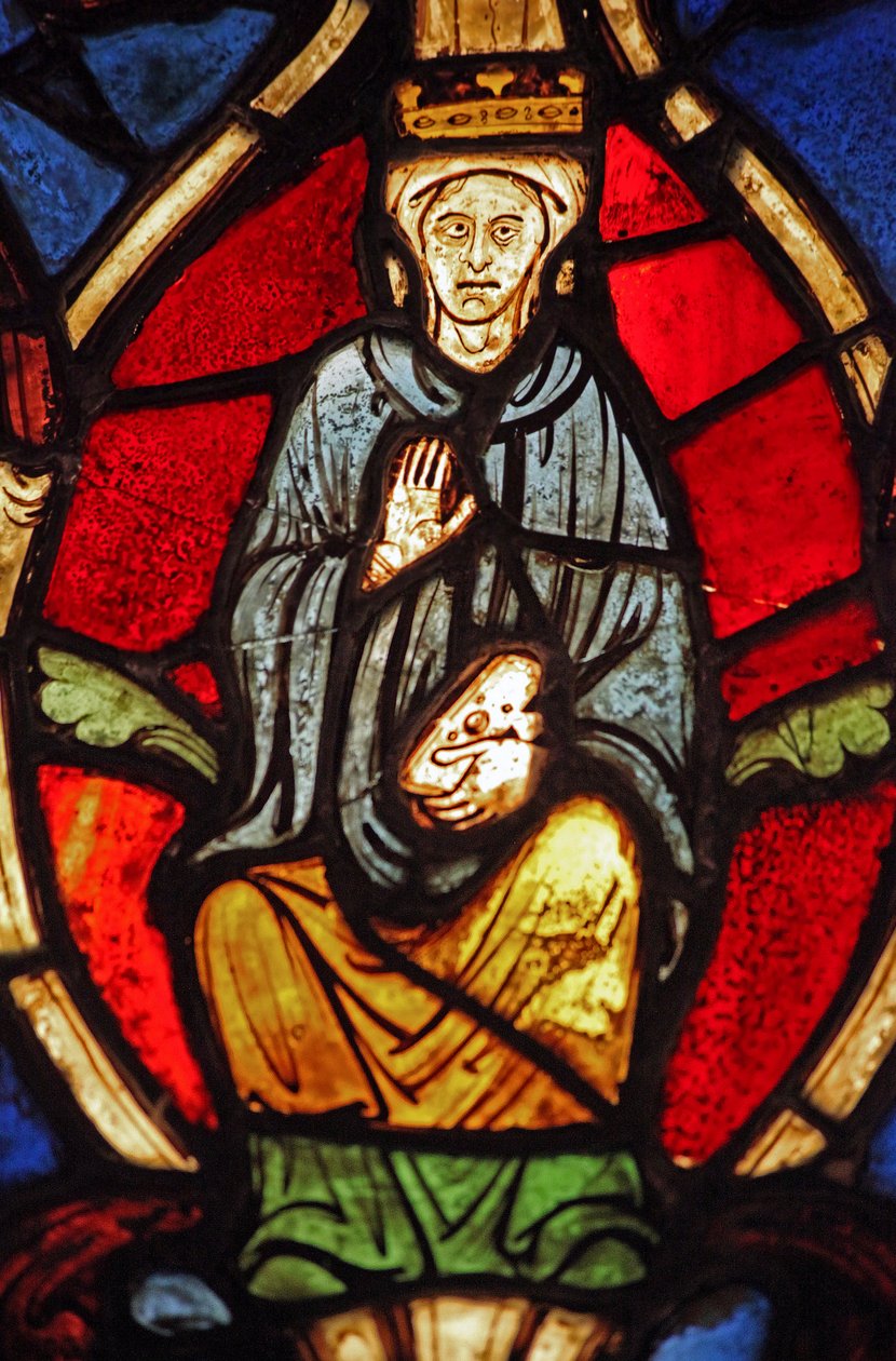 Föreställande Jungfru Maria på Jesses träd, ursprungligen från kyrkan i Varennes-Jarcy (ursprungligen från Abbey de Gercy?) av French School