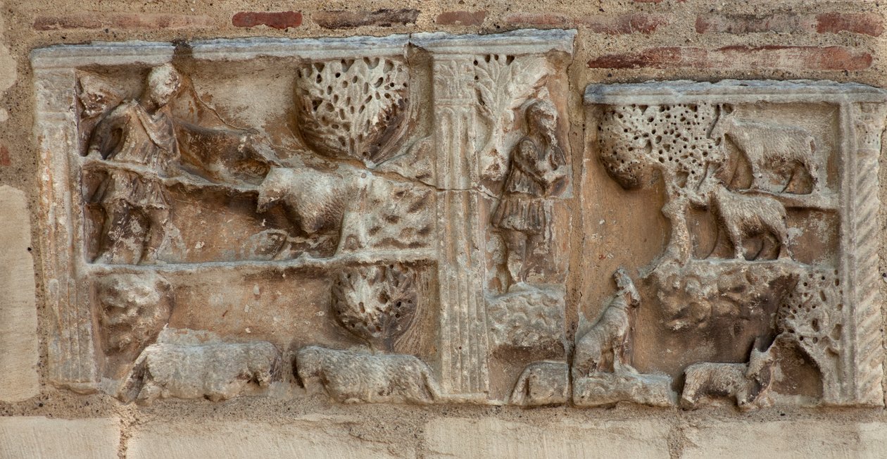 Detalj, grevens hamn av French School