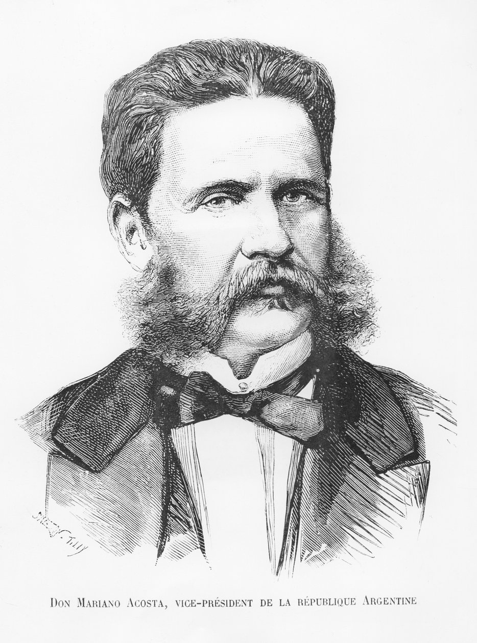 Don Mariano Acosta, Argentinas vicepresident av French School