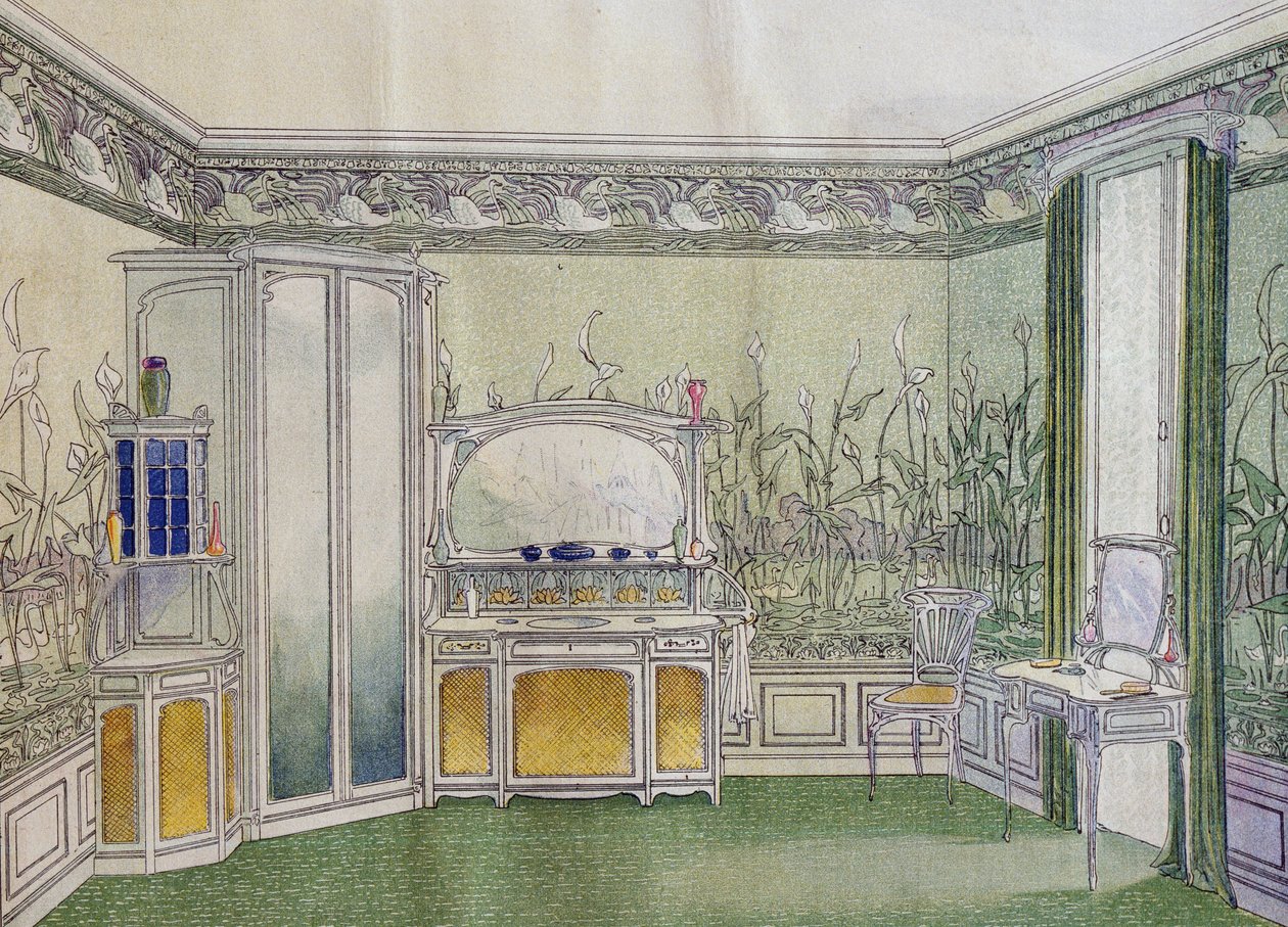 Omklädningsrum från Maison Barbedienne-Dumas av French School