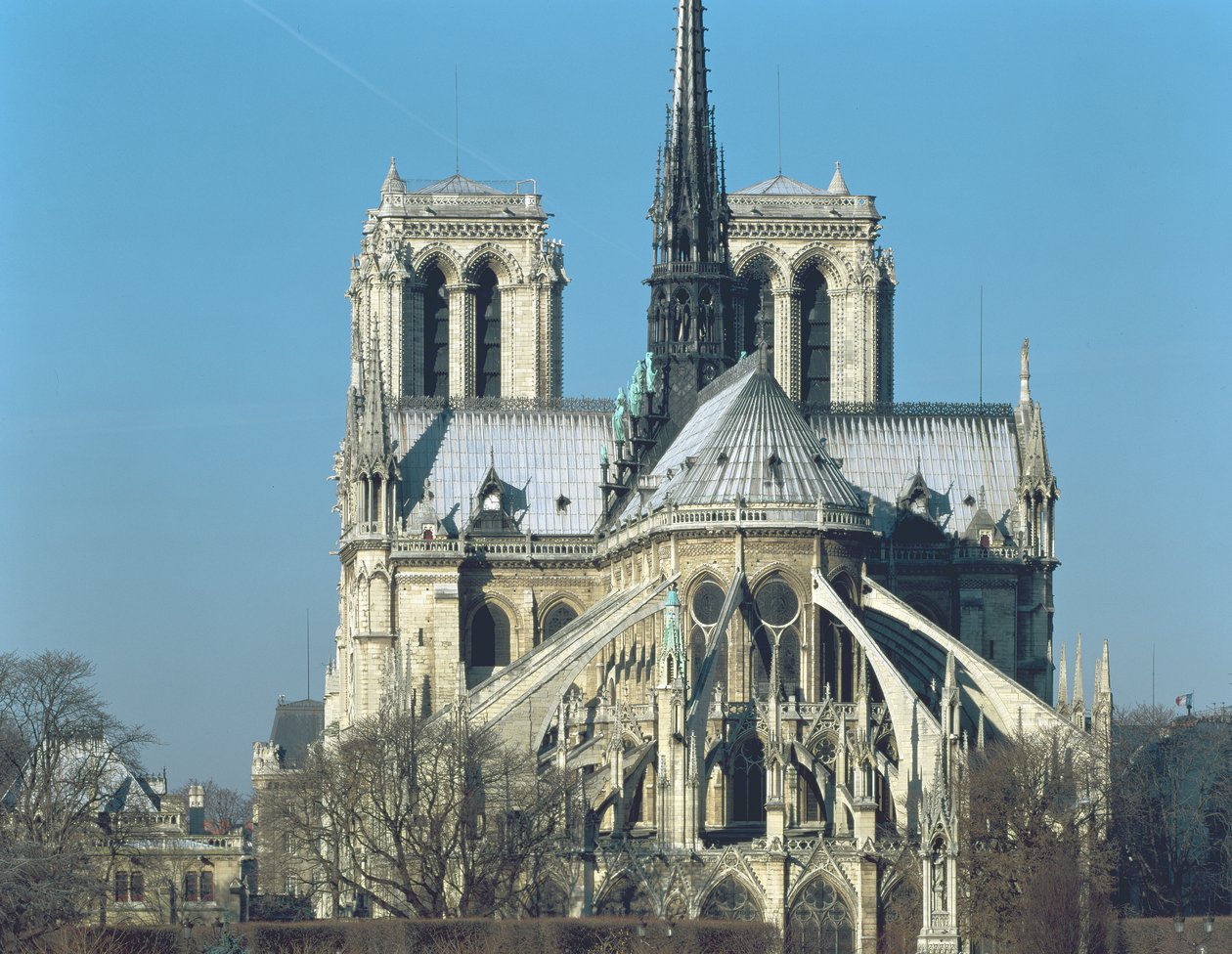 Östra delen av Notre Dame, 1163-1345 av French School