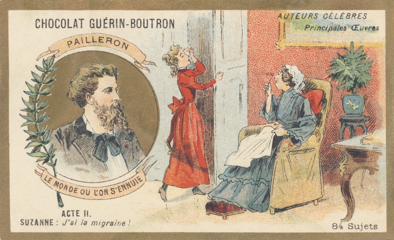 Edouard Pailleron (1834-1899) fransk dramatiker, poet och journalist, författare till "Le monde ou l