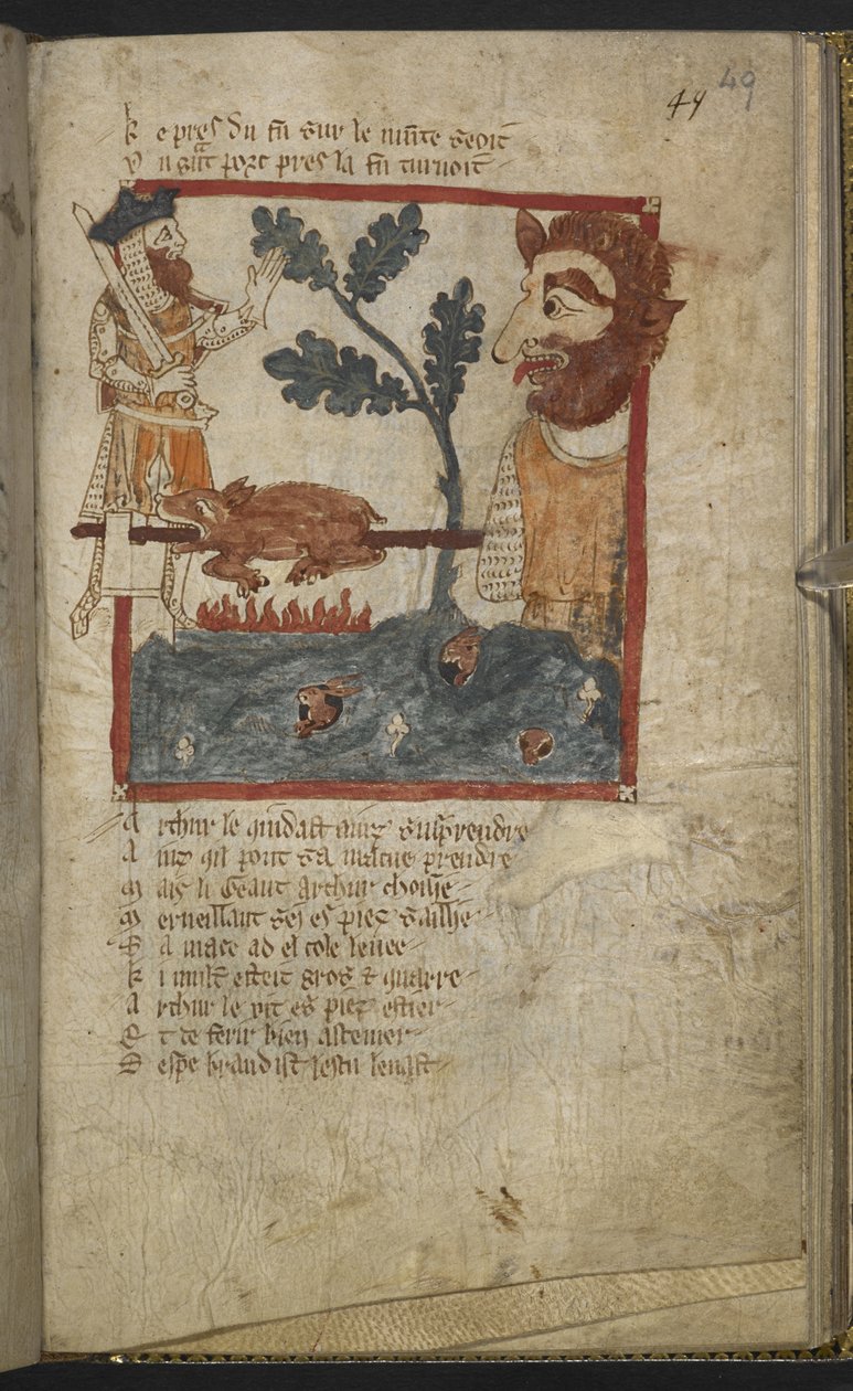 Egerton MS 3028 f.49r från 