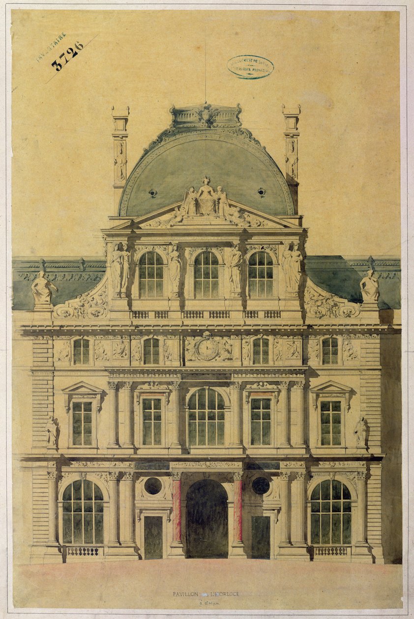 Höjd av Pavillon de l