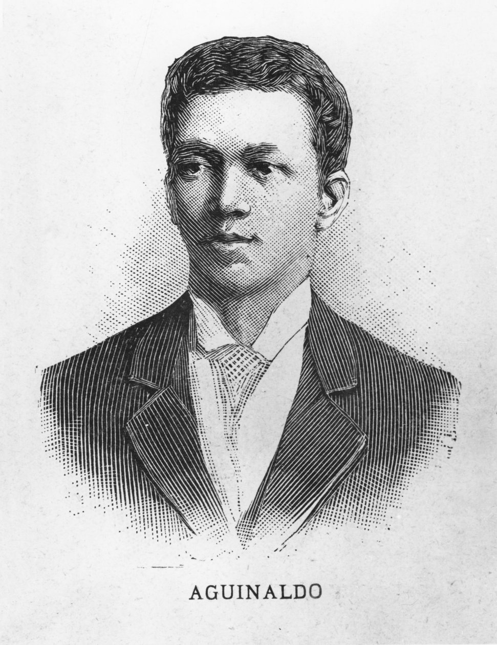 Emilio Aguinaldo (gravyr) av French School