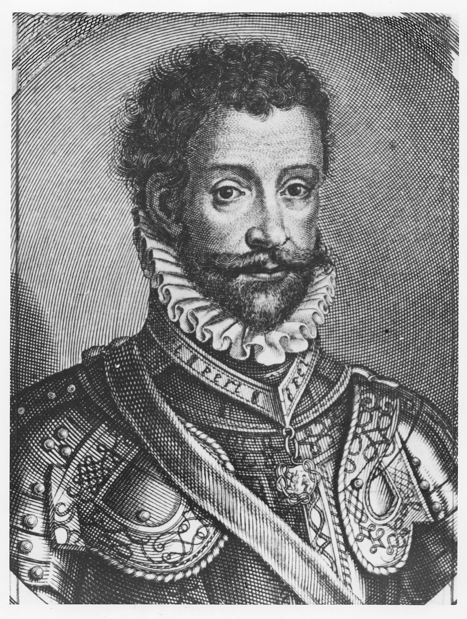 Emmanuel Philibert, hertig av Savojen (gravyr) av French School