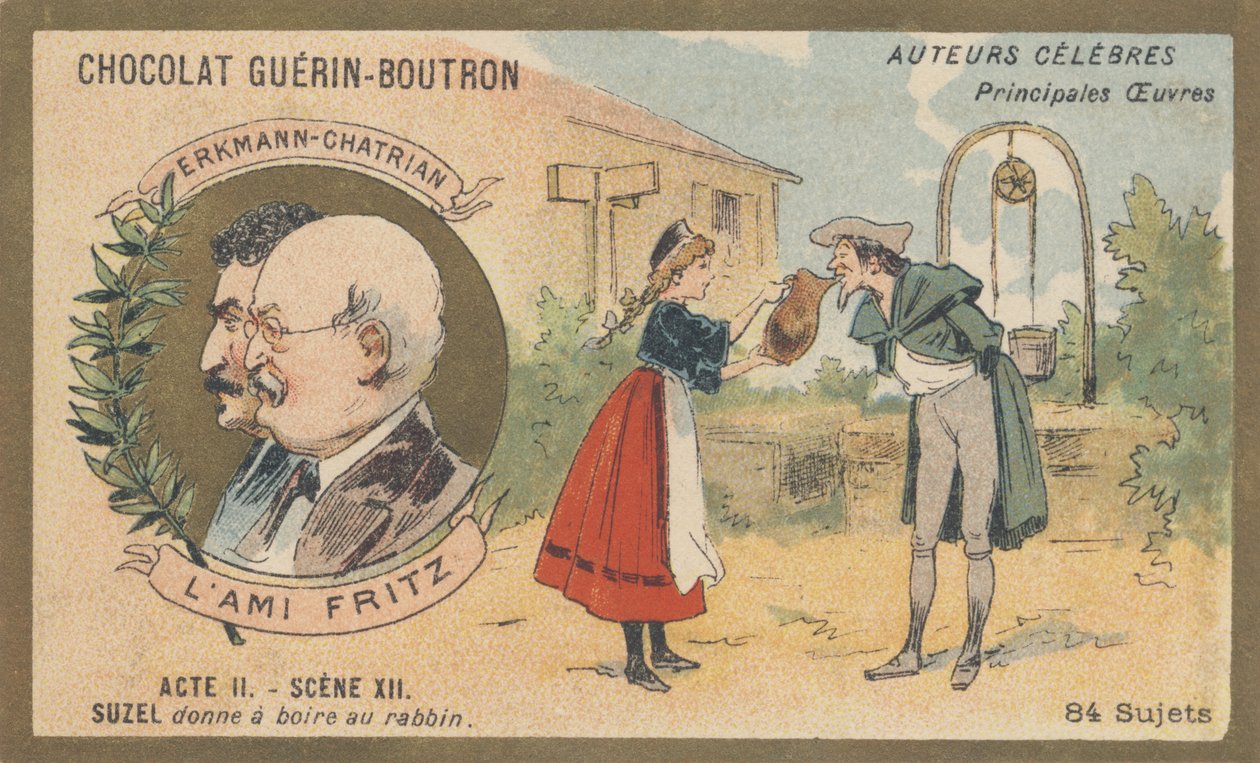 Erkmann-Chatrian, kollektiv pseudonym för Emile Erkmann (1822-1899) och Alexandre Chatrian (1826-1890), romanförfattare, författare till "L