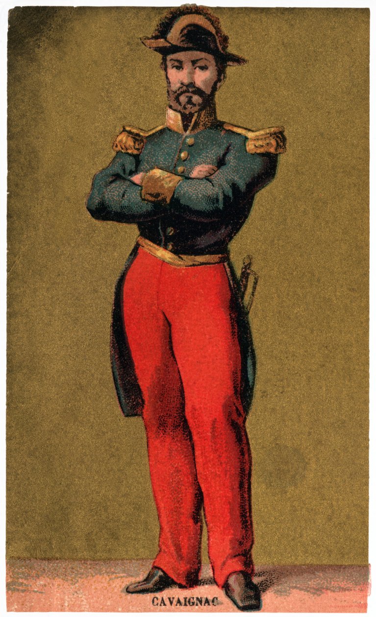 Eugene Cavaignac, ca 1900 (tryck) av French School