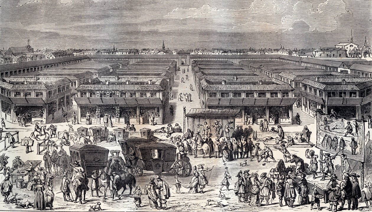 Saint Germains mässa i Paris av French School