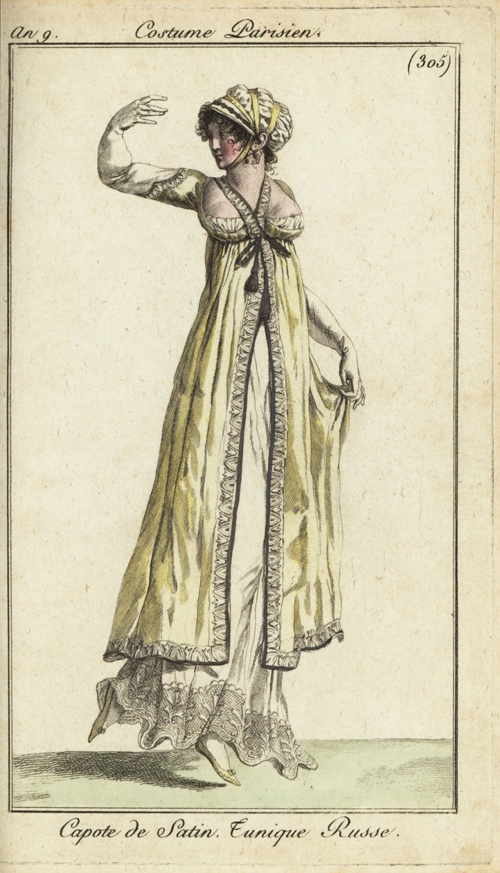 Fashionabla kvinna dansar på en bal av French School