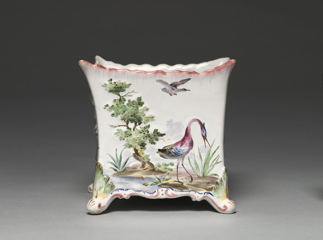 Blomsterbehållare, tillverkad av Sceaux Factory, c.1765 av French School