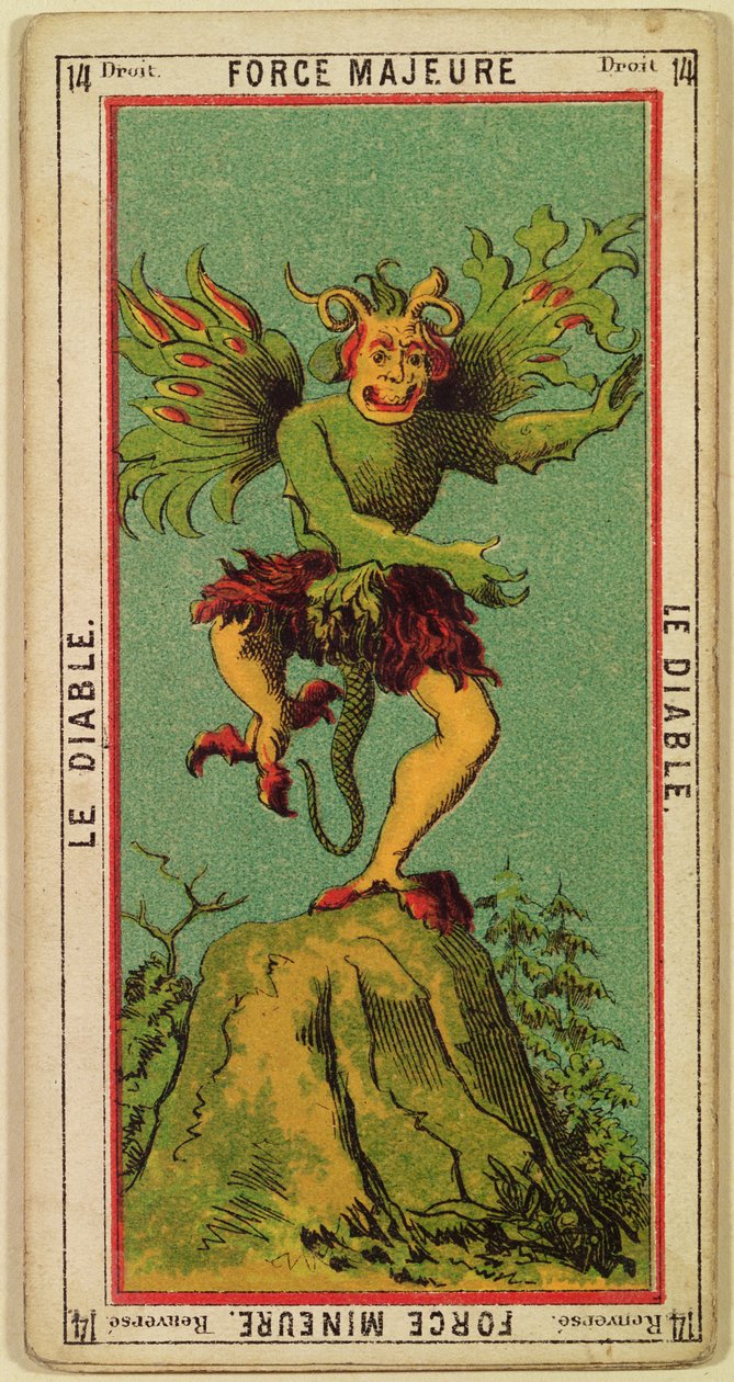 Force Majeure, Djävulens tarotkort av French School