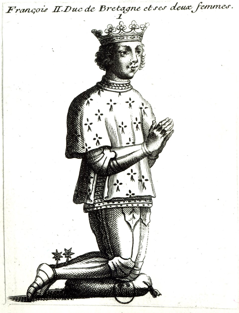 Frans II (1435-88) hertig av Bretagne av French School