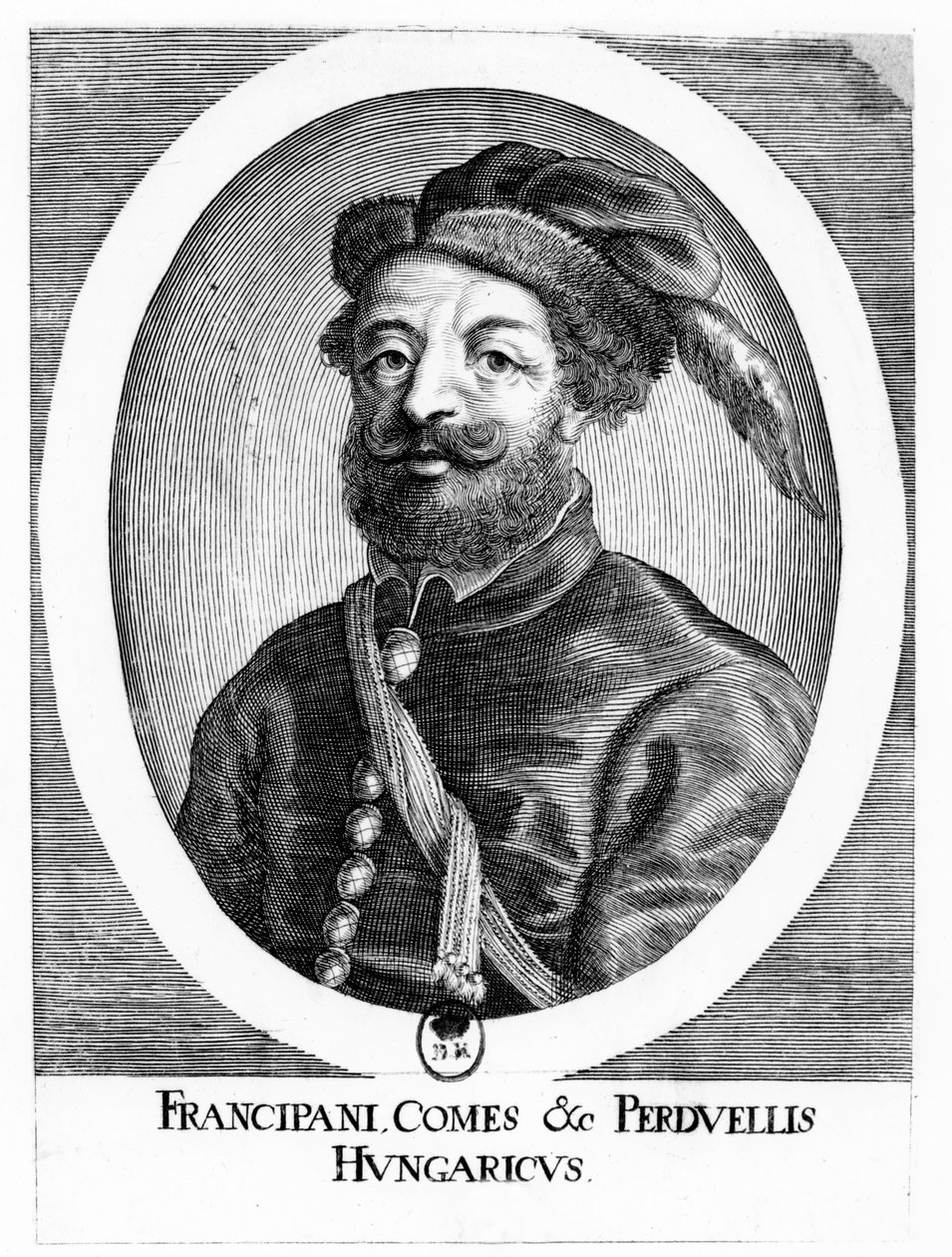 Francois-Christophe Frangipane (gravyr) av French School