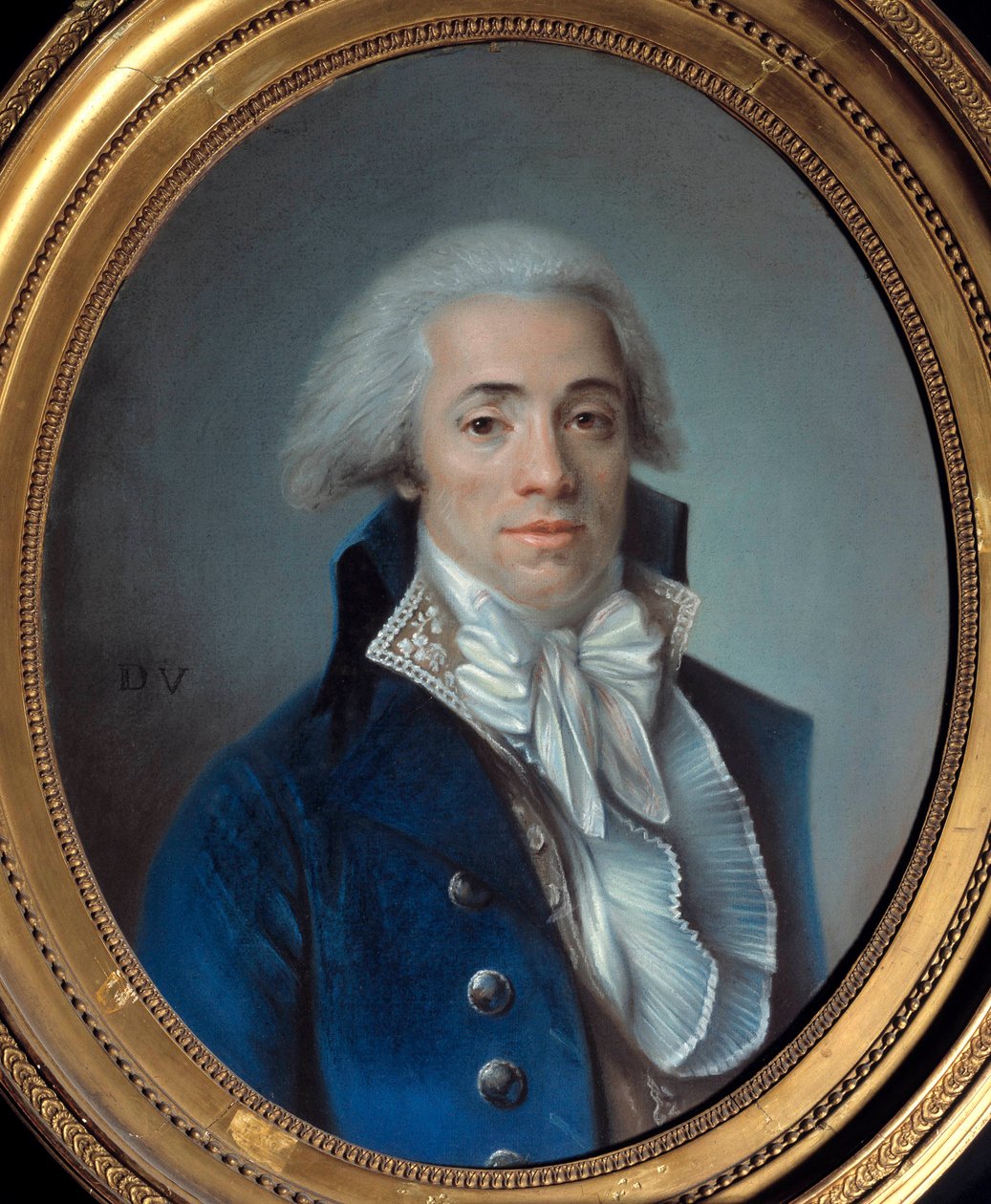 Franska revolutionen: "" Porträtt av Bertrand Barere de Vieuzac (1755-1841), medlem av Comite de Salut Public"" Pastellmålning av Ecole francaise. 1700-talets Paris, Musee Carnavalet - Franska revolutionen: "" Porträtt av Bertrand Barere de Vieuzac (17) av French School