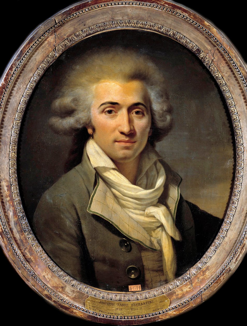 Franska revolutionen: "" Porträtt av Philippe-Francois-Nazaire Fabre d