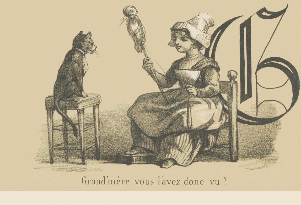 G: Mormor, såg du honom? av French School