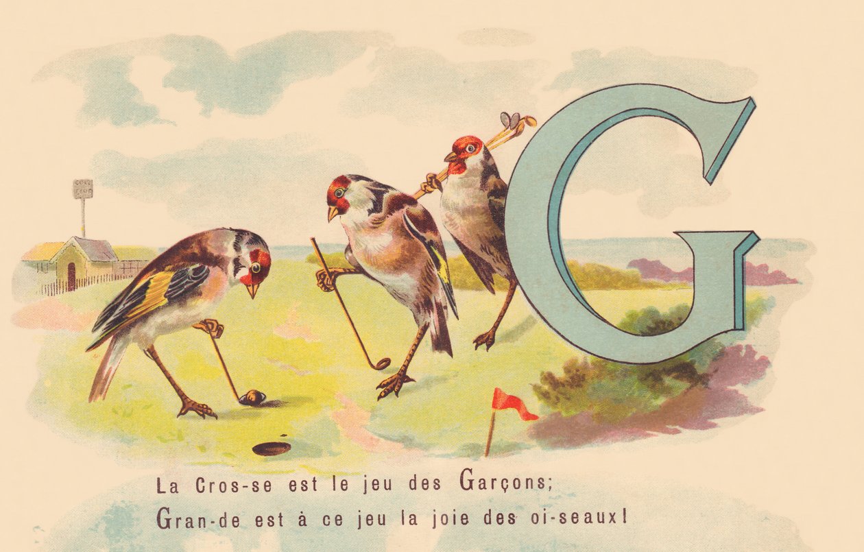 G: Lacrosse är pojkarnas spel; Stor är fåglarnas glädje i detta spel av French School