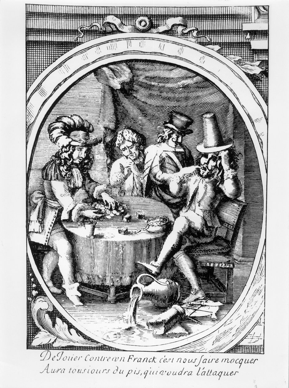 Tärningsspel, 1600-talets andra hälft av French School