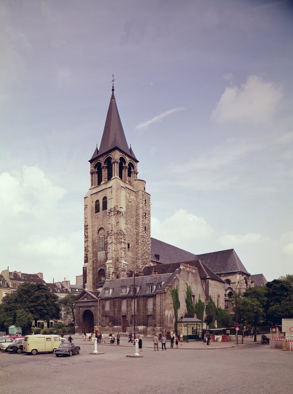 Allmän vy av fasaden av French School