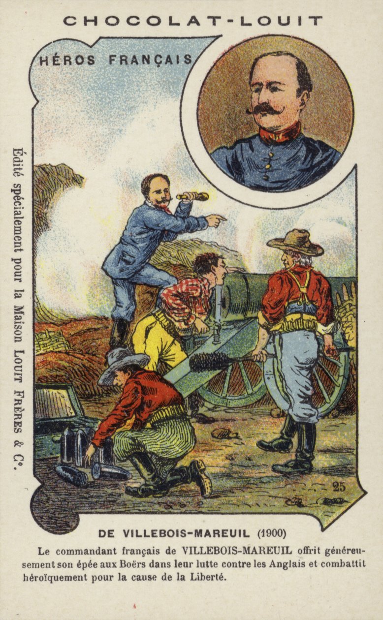 George de Villebois-Mareuil, fransk soldat som stred för boerna under boerkriget av French School