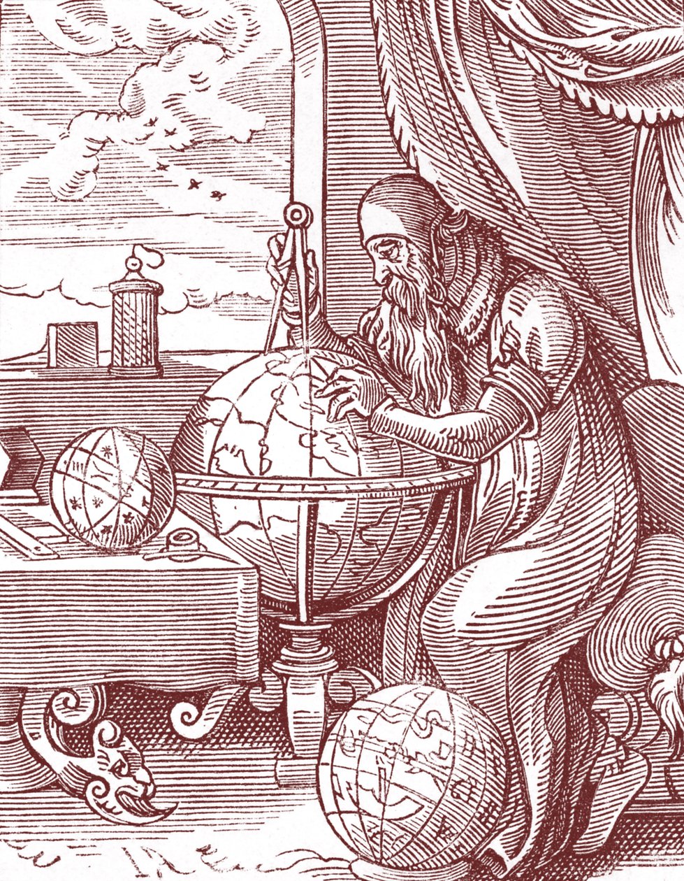 tysk astronom och kosmograf av French School