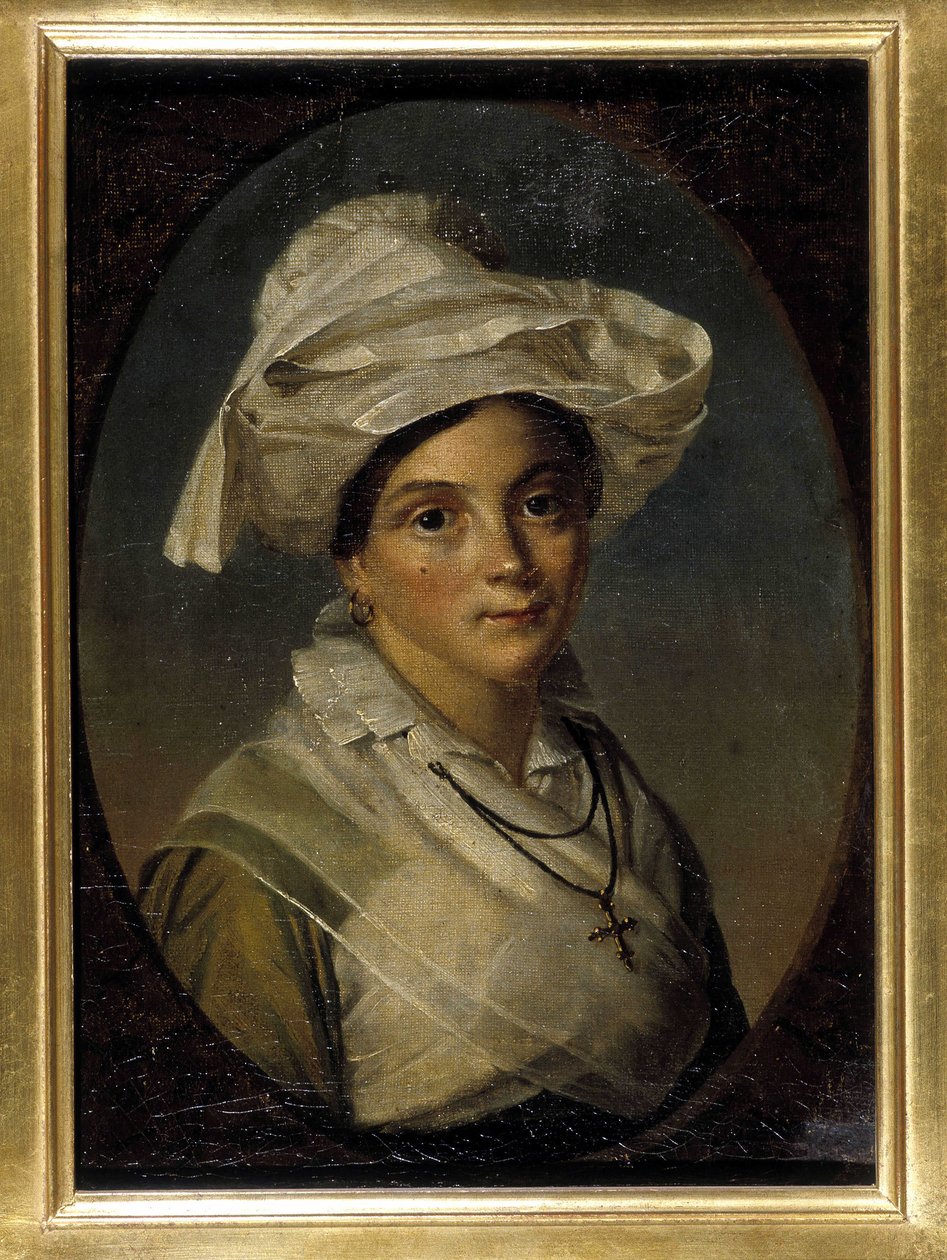 Granvillaise - olja på duk, anonym, ca. 1840 av French School