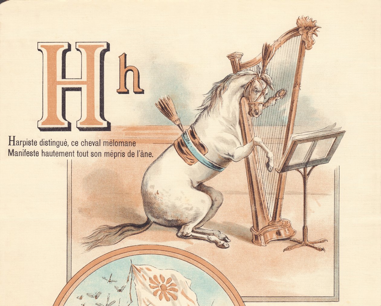 H: Harpist särskiljer, denna melomanhäst Manifesto högst all hans förakt för åsnan av French School