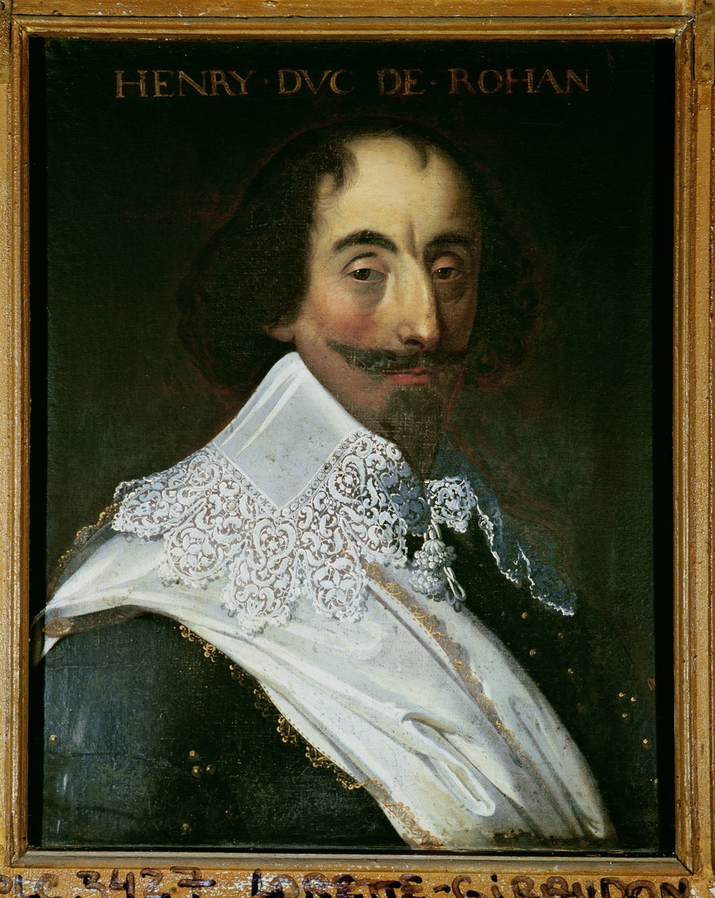 Henri (1579-1638) hertig av Rohan, 1617-38 av French School