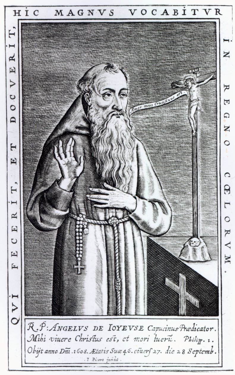 Henri, Duc de Joyeuse, känd som Fader Angelus av French School