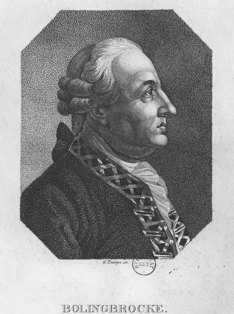 Henry St John, Lord Bolingbroke (gravyr) av French School