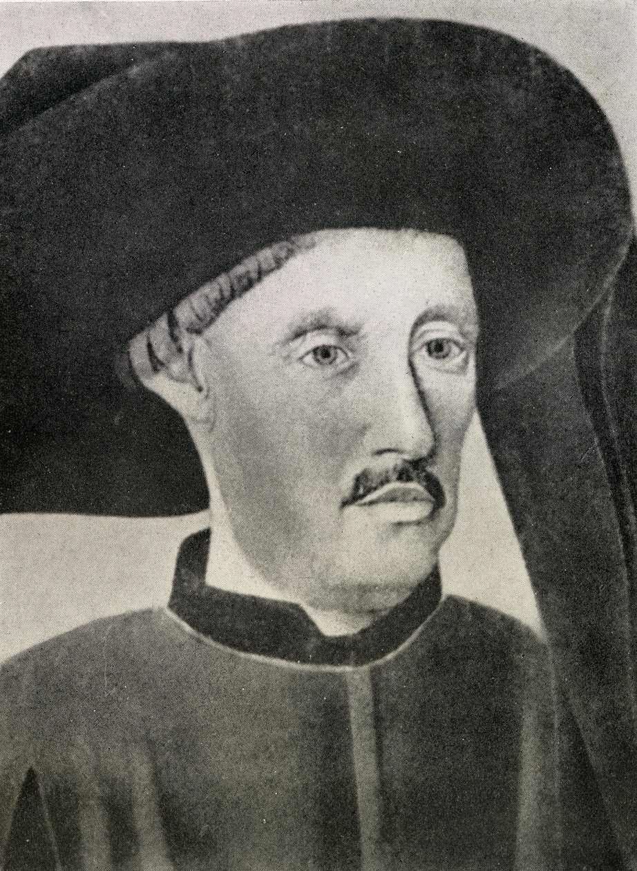 Henry the Navigator (1394-1460) illustrerad i "The Quest of the Indies", publicerad 1920. av French School