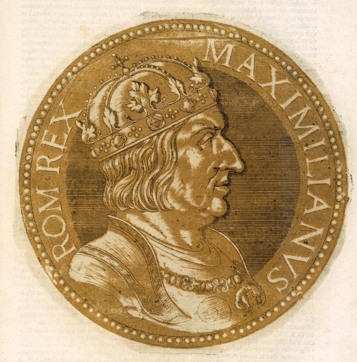 Helige romerske kejsaren Maximilian av French School