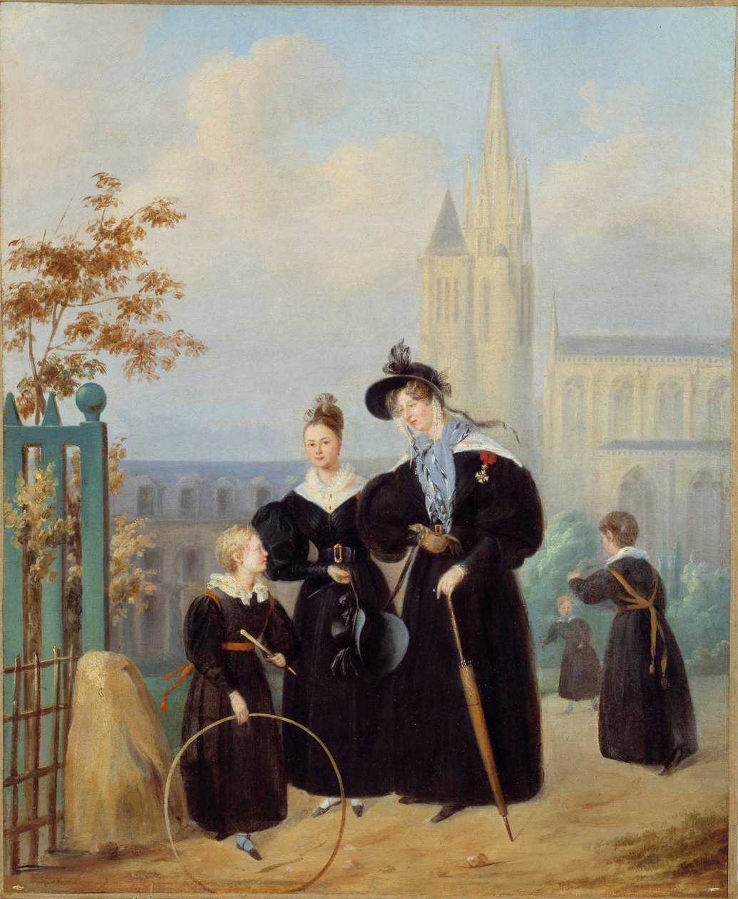 House of Education av Legion of Honor Anonym målning. 1800-talet. Paris, Museum of the Legion d
