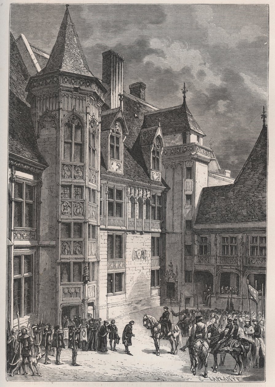 Jacques Coeurs hus av French School