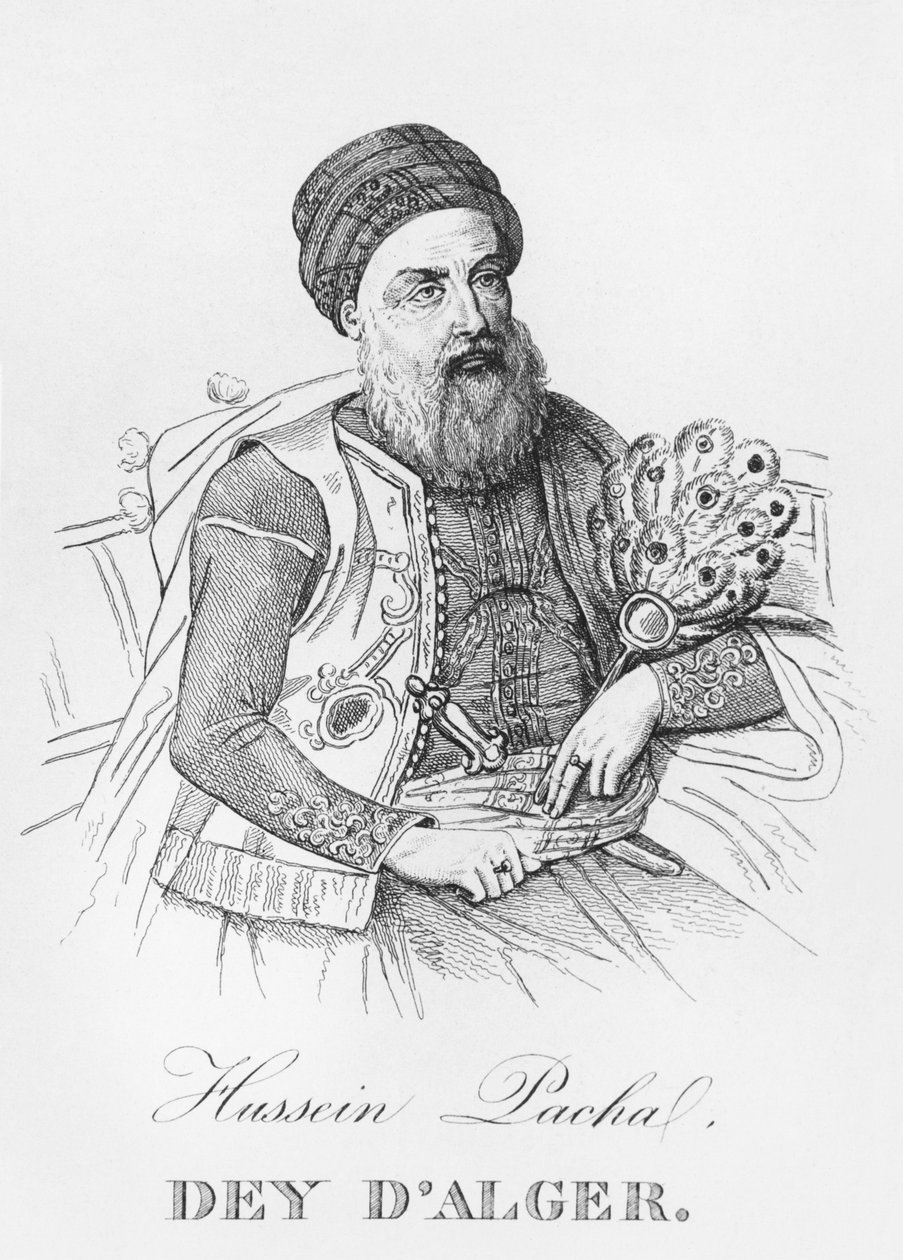 Hussein Pacha, Dey of Alger, ca 1830-40 av French School