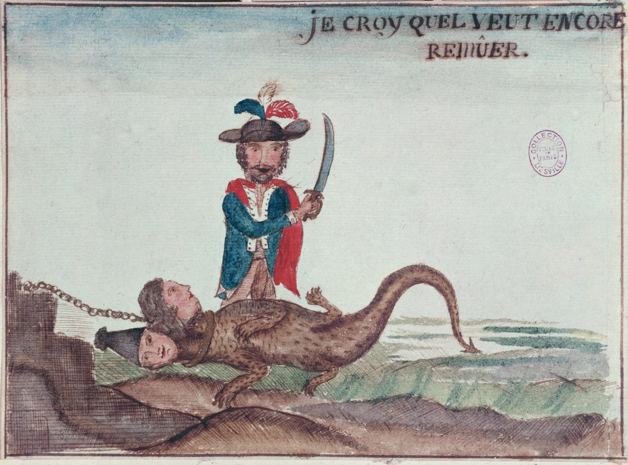 Jag tror att den fortfarande rör sig, 1789 av French School