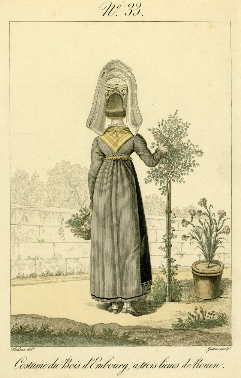Illustration nr. 33, kostym av Bois d