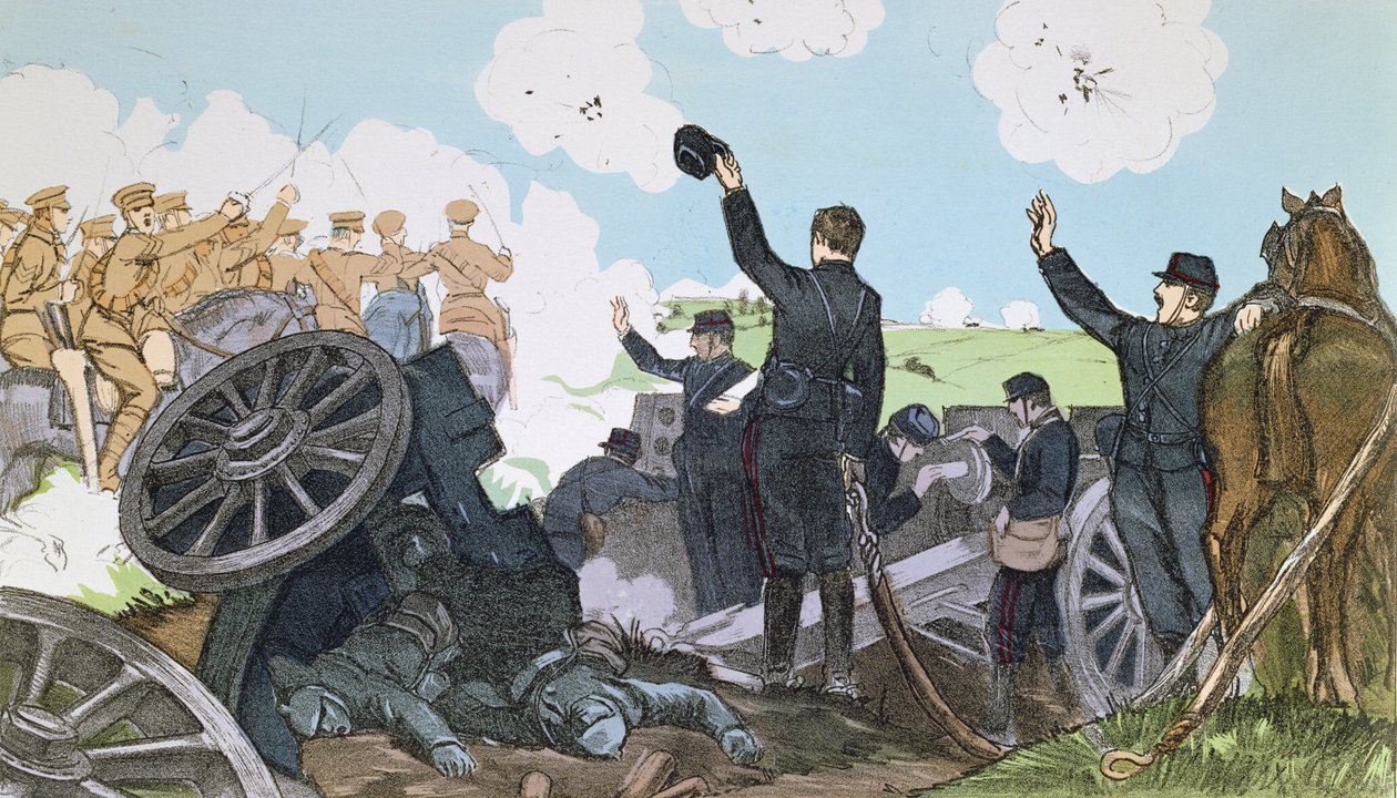 Incident under det första slaget vid Marne, 6-13 september 1914 av French School