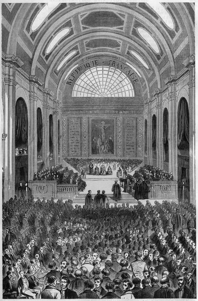 Institution de la Magistrature: svors in den 3 november 1849 i Paris. av French School