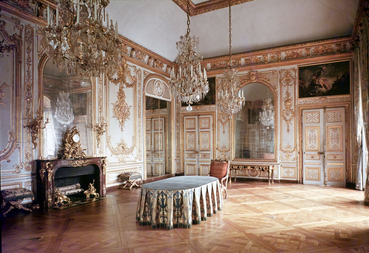 Rådkammarens interiör 1701-55 av French School
