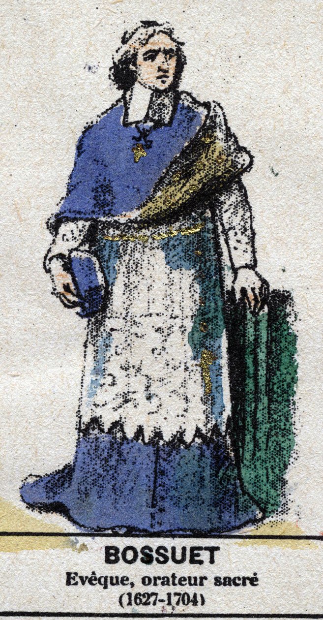 Jacques-Benigne (Jacques Benigne) Bossuet (1627-1704), fransk författare och prelat, biskop av Meaux. av French School
