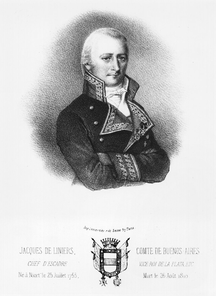 Jacques de Liniers (1753-1810) tidigt 1800-tal av French School