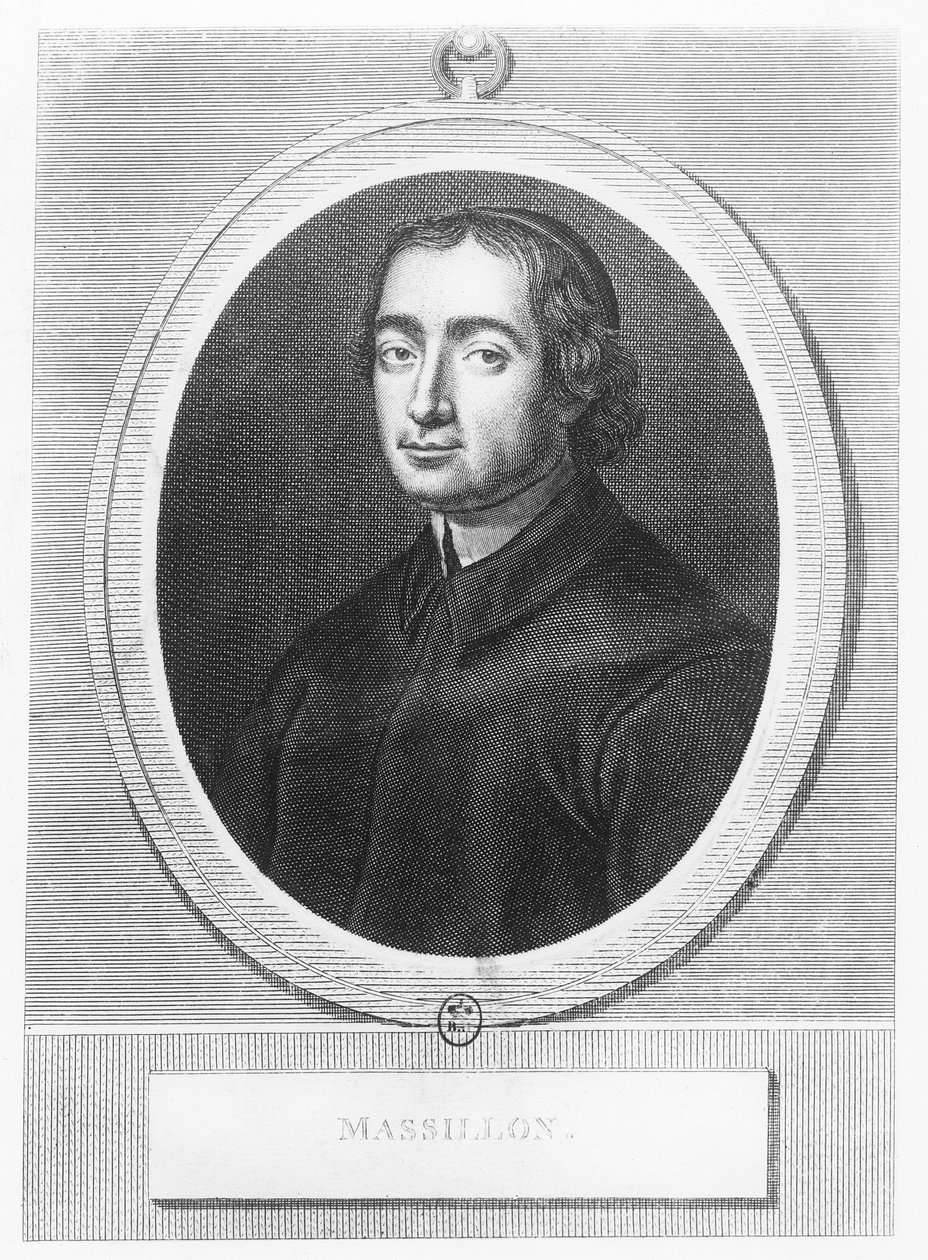 Jean-Baptiste Massillon (gravyr) av French School