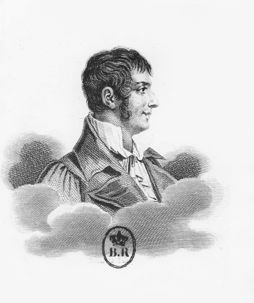 Jean-Charles-Julien Luce de Lancival (gravyr) av French School
