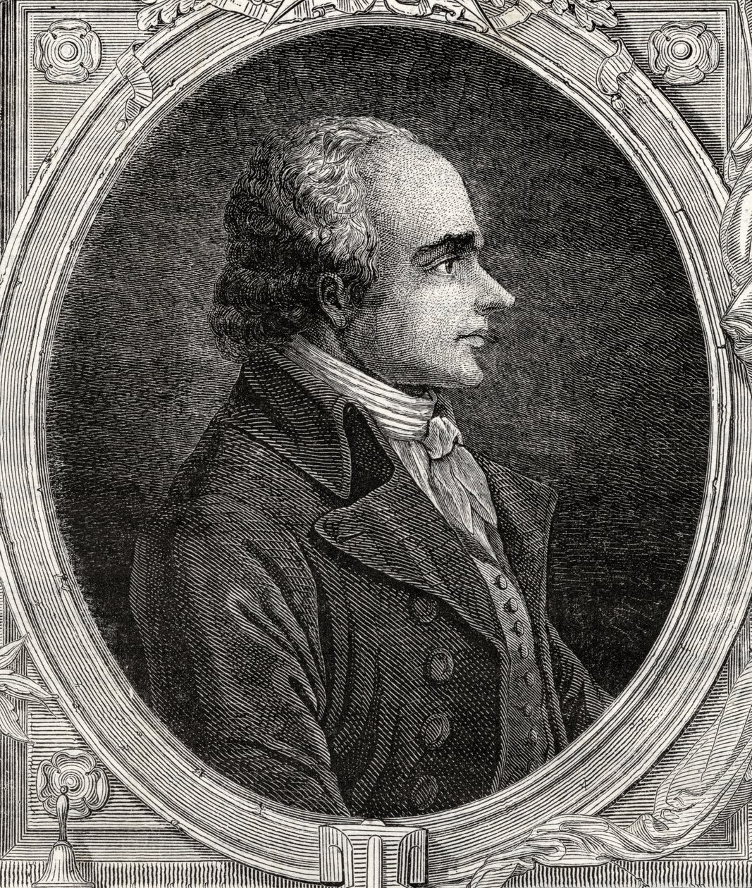 Jean-Denis, Comte Lanjuinais, från "Histoire de la Revolution Francaise" av Louis Blanc (1811-82) av French School