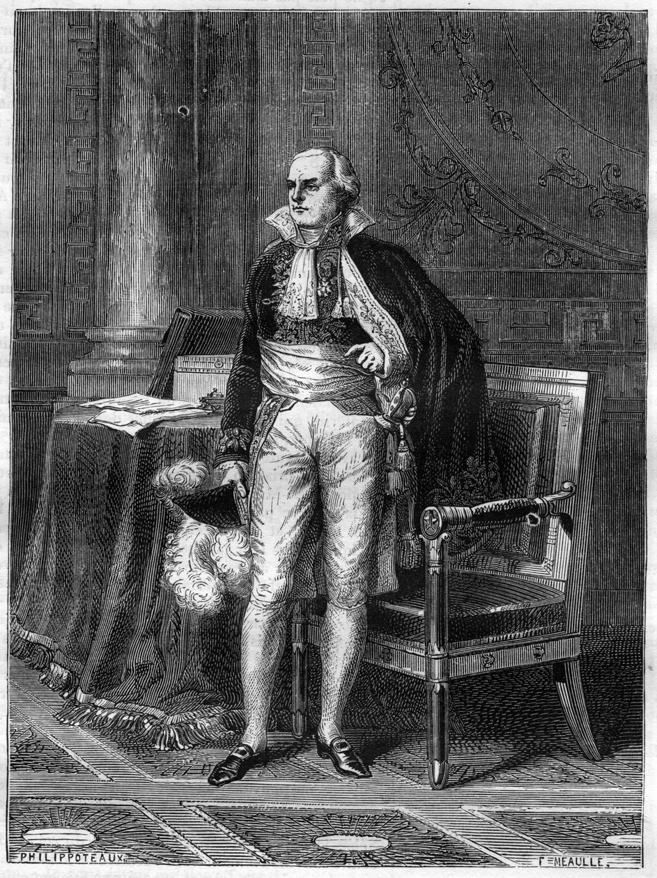 Jean Baptiste (Jean-Baptiste) de Nompere de Champagny (1756-1834) Hertig av Cador - Jean-Baptiste de Nompere de Champagny (1756-1834), hertig av Cadore, fransk politiker - i "Histoire de l